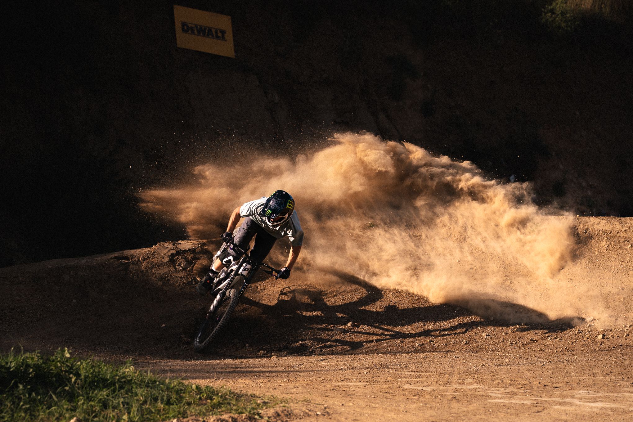 Action freeride lors du Backyard Battle