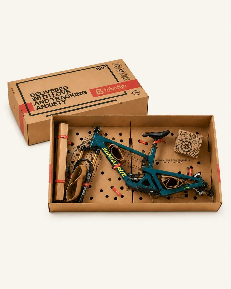 Inhalt des Bikeflip-Verpackungssets
