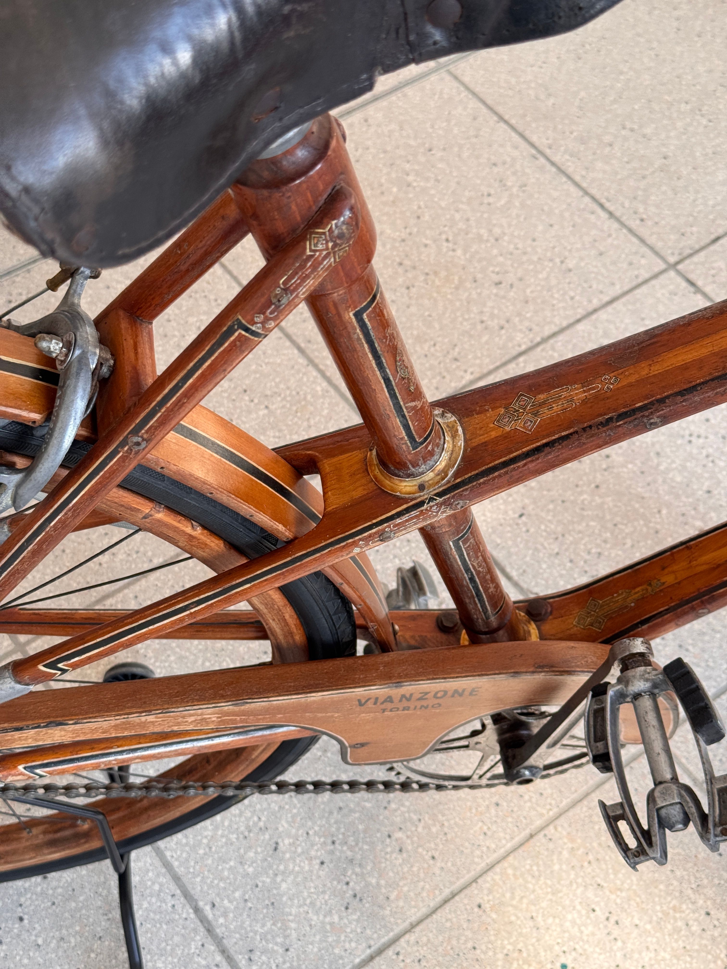Detail des Vianzone-Fahrrads